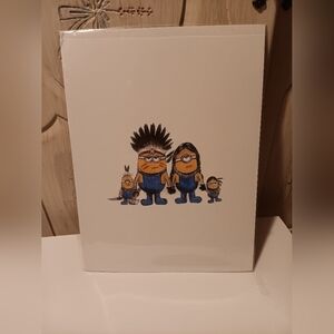 Minions !!  (as Native Americans) ArtWork